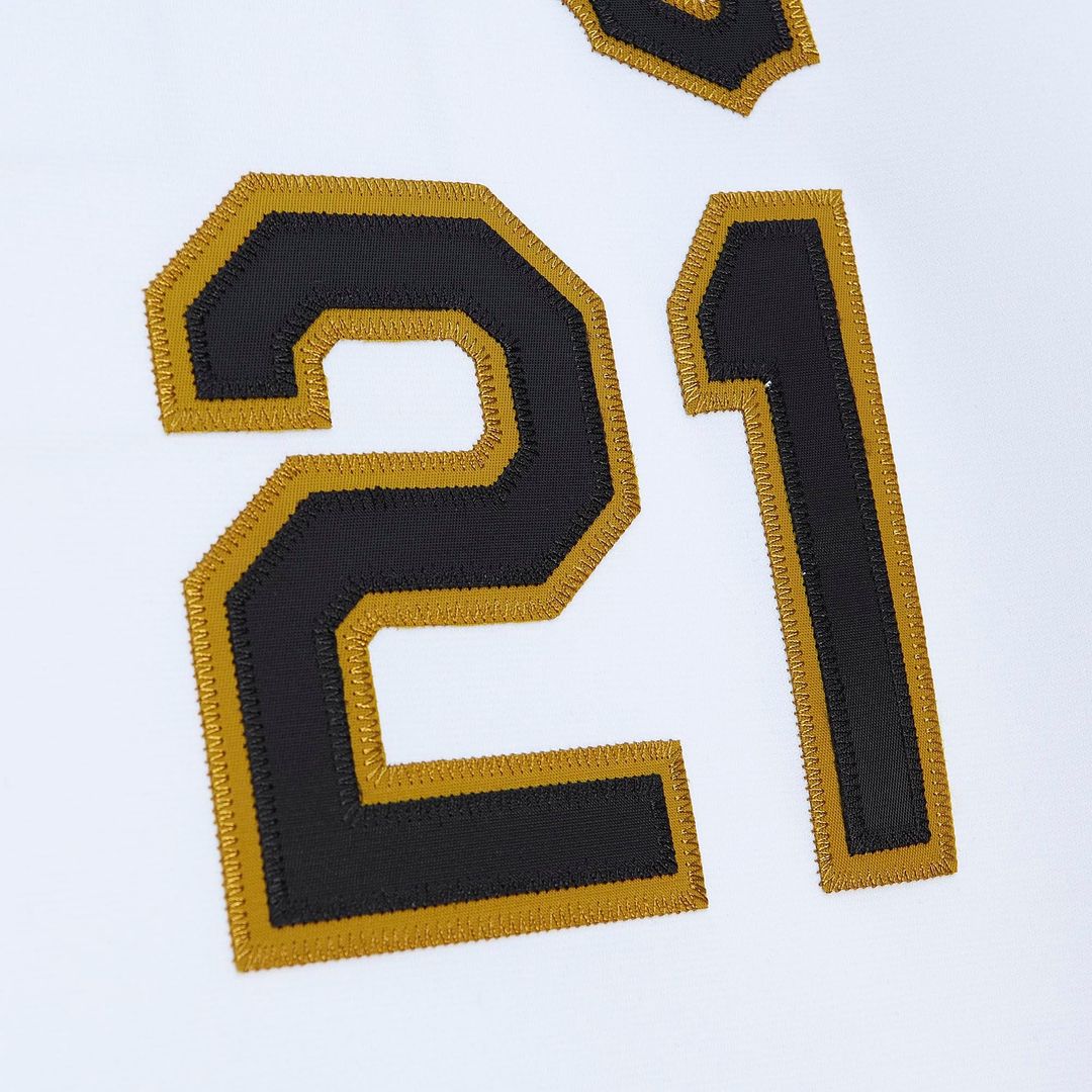 Roberto Clemente Pittsburgh Pirates Mitchell & Ness Cooperstown Collection Authentic Jersey - White | MLB Fan Gear