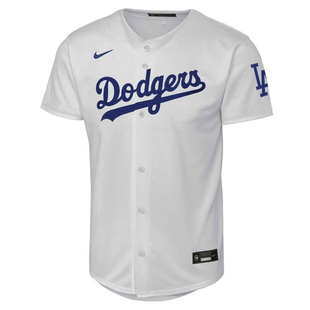 Los Angeles Dodgers Nike Youth Alternate Stadium Jersey - Gray | MLB Fan Gear