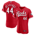 Elly De La Cruz Cincinnati Reds Nike Alternate Authentic Sponsor Patch Jersey - Red | MLB Fan Gear
