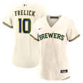 Sal Frelick Milwaukee Brewers Nike Women's Home Replica Jersey - Cream | MLB Fan Gear