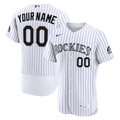 Colorado Rockies Nike Home Authentic Custom Jersey - White | MLB Fan Gear
