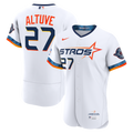 Jose Altuve Houston Astros Nike City Connect Authentic Sponsor Patch Jersey - White | MLB Fan Gear