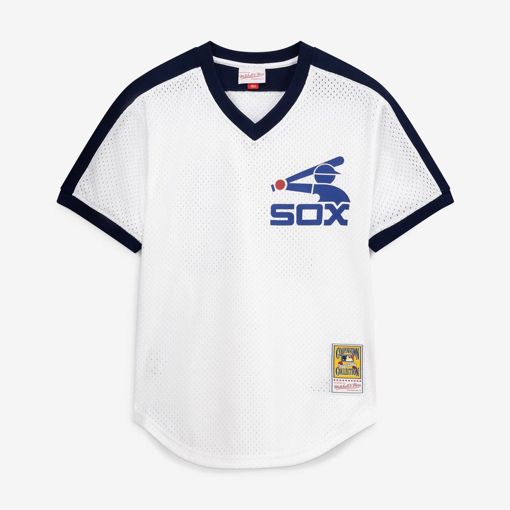 Carlton Fisk Chicago White Sox Mitchell & Ness Authentic Batting Practice Jersey - Navy | MLB Fan Gear