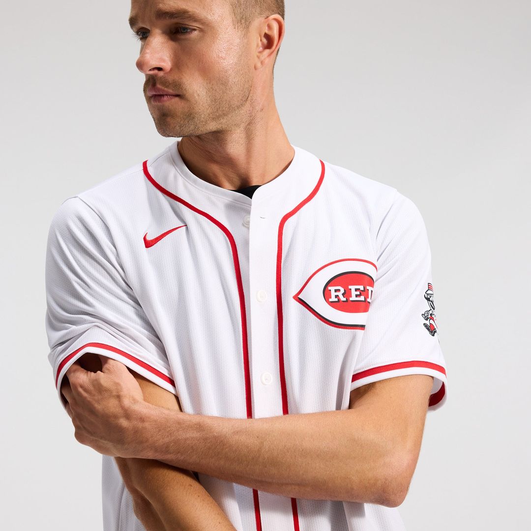 Cincinnati Reds Nike Home Limited Jersey - White | MLB Fan Gear