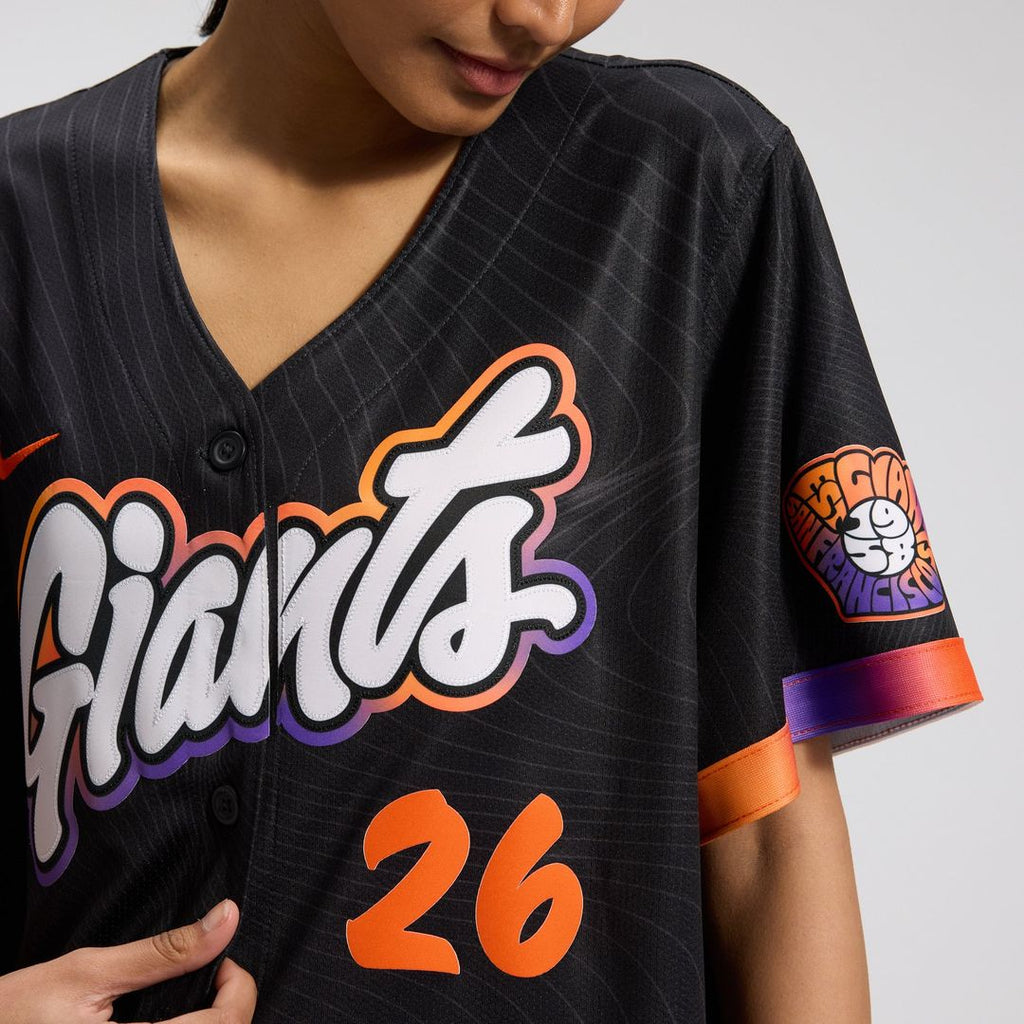Matt Chapman San Francisco Giants Nike Women's 2025 City Connect Limited Jersey - Anthracite | MLB Fan Gear