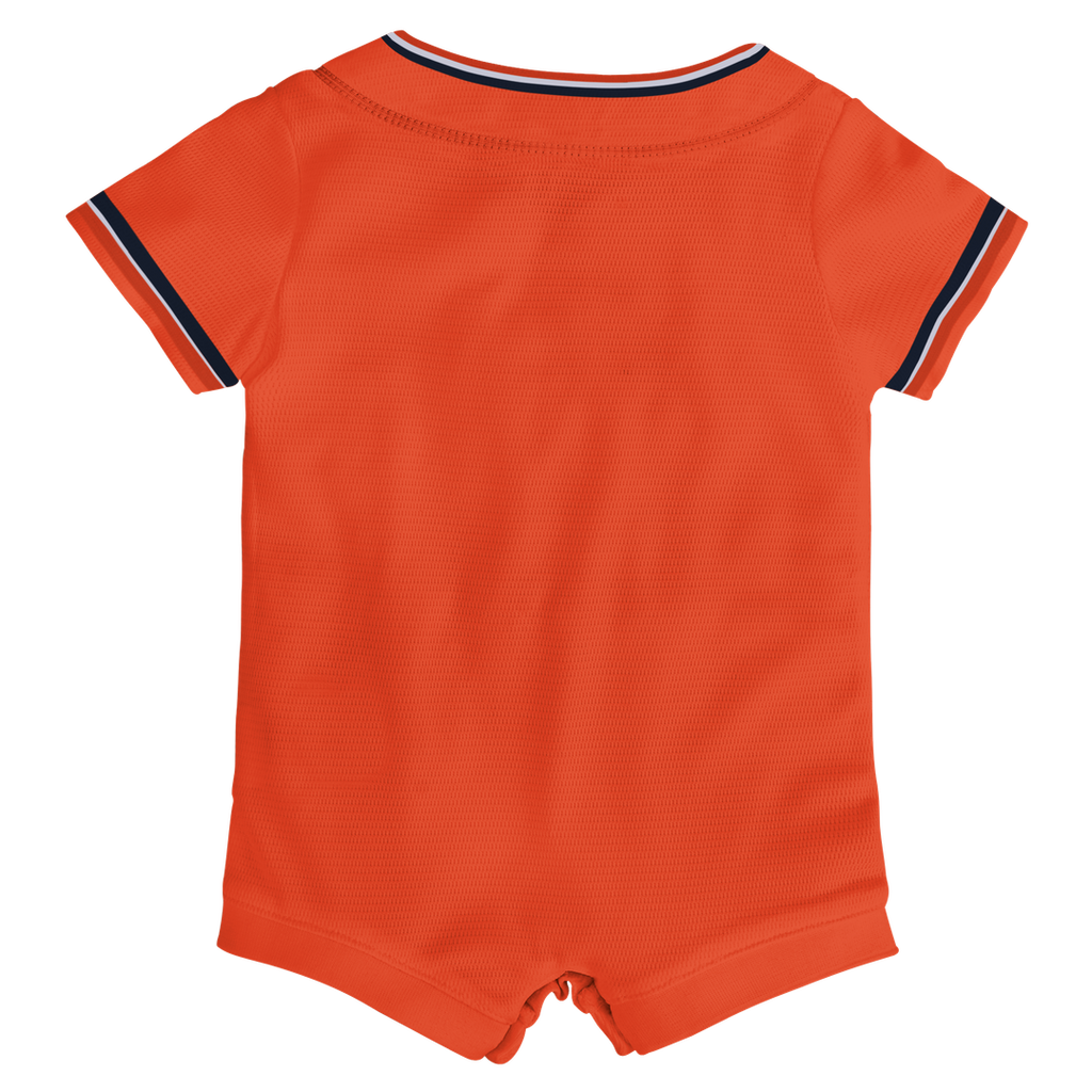 Detroit Tigers Nike Infant Alternate Replica Romper Jersey - Orange | MLB Fan Gear