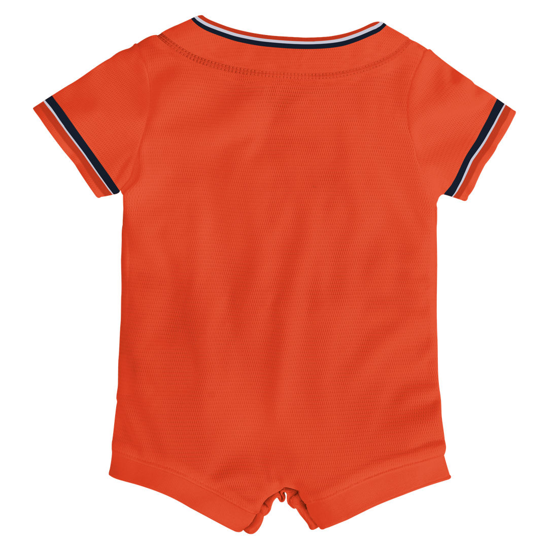 Detroit Tigers Nike Infant Alternate Replica Romper Jersey - Orange | MLB Fan Gear