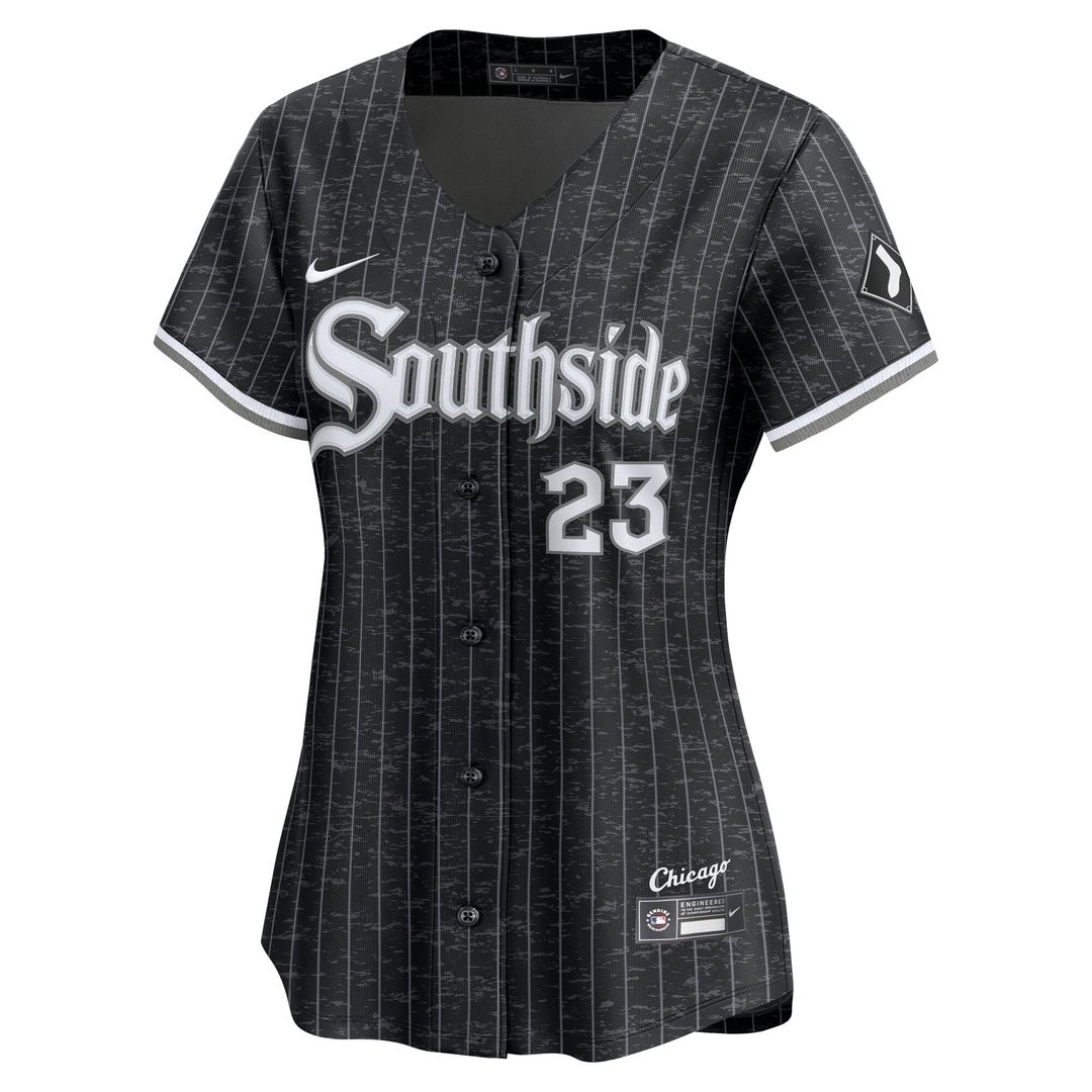 Andrew Benintendi Chicago White Sox Nike Women's 2025 City Connect Limited Player Jersey - Red/ Black | MLB Fan Gear