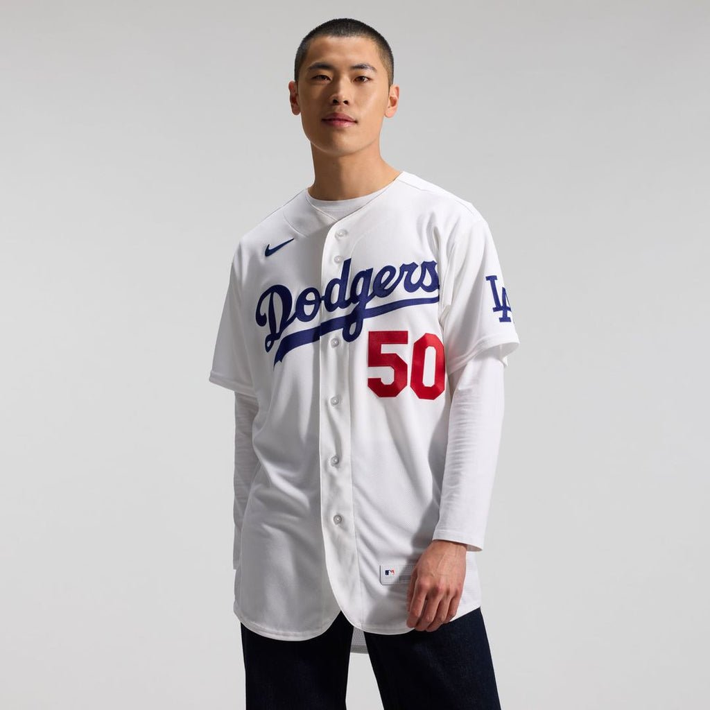 Mookie Betts Los Angeles Dodgers Nike Home Authentic Jersey - White | MLB Fan Gear