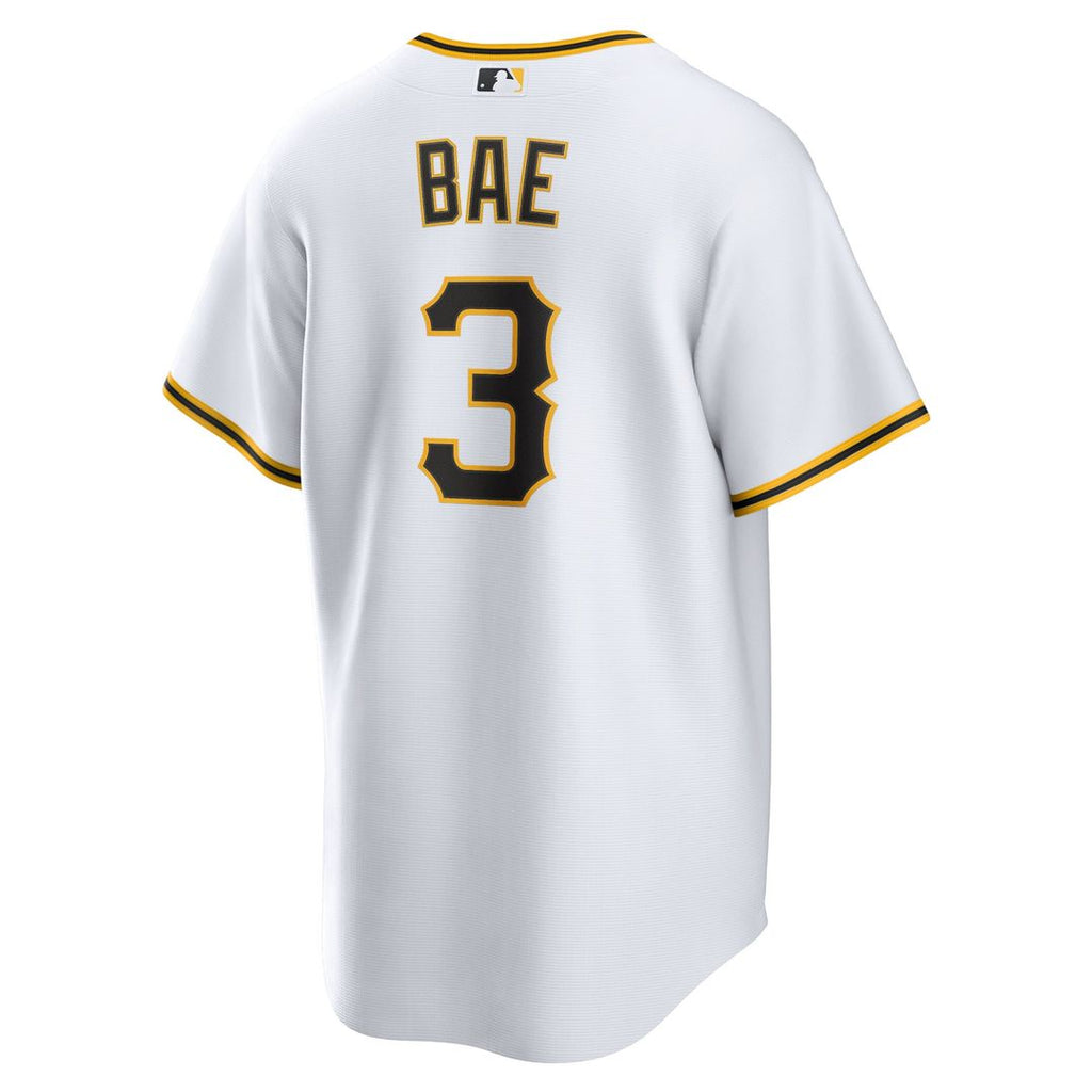 Ji-Hwan Bae Pittsburgh Pirates Nike Replica Player Jersey - White | MLB Fan Gear