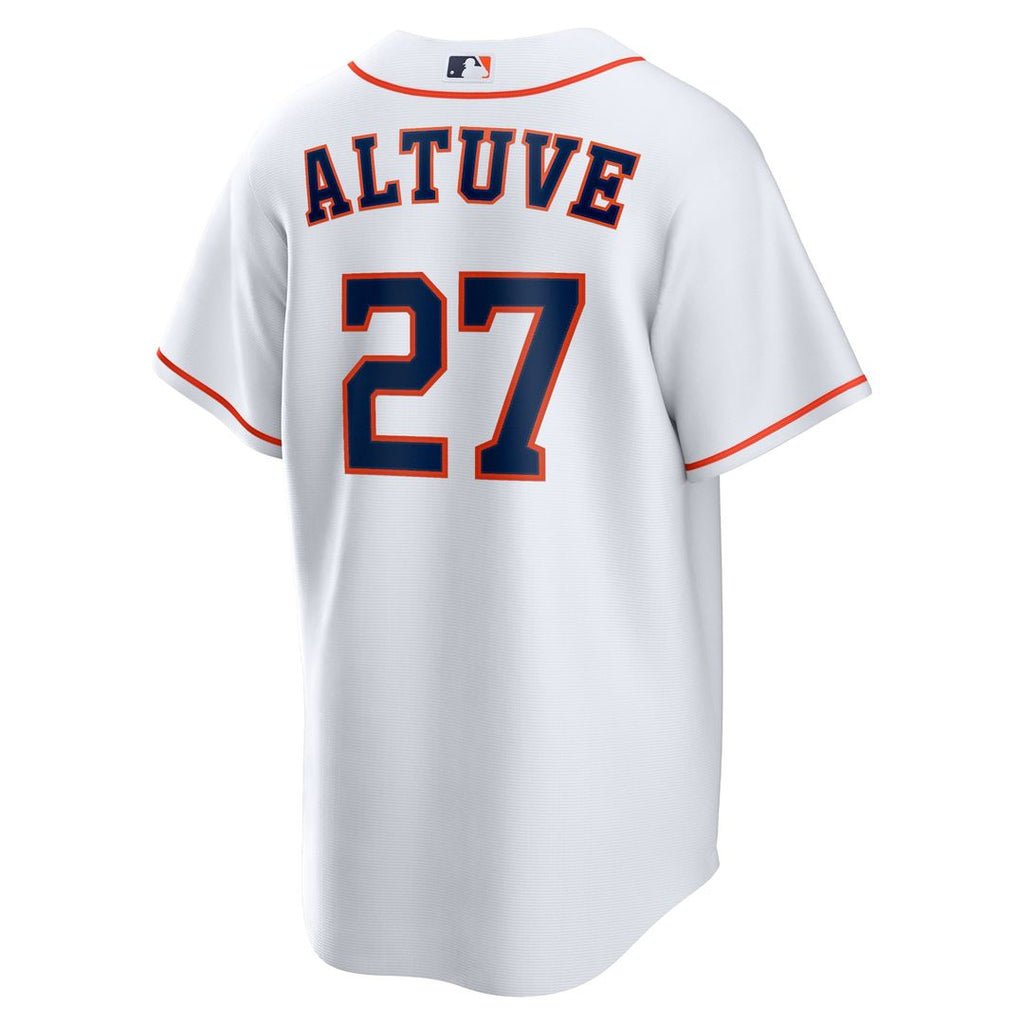Jose Altuve Houston Astros Nike Home Replica Player Name Jersey - White | MLB Fan Gear