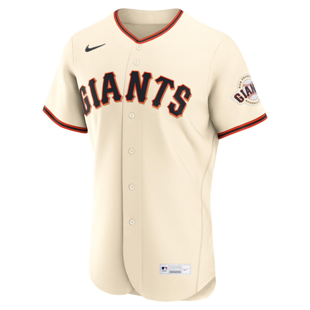 San Francisco Giants Nike Home Authentic Custom Jersey - Cream | MLB Fan Gear