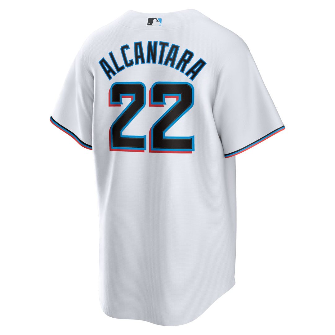 Sandy Alcantara Miami Marlins Nike Youth Home Replica Jersey - White | MLB Fan Gear