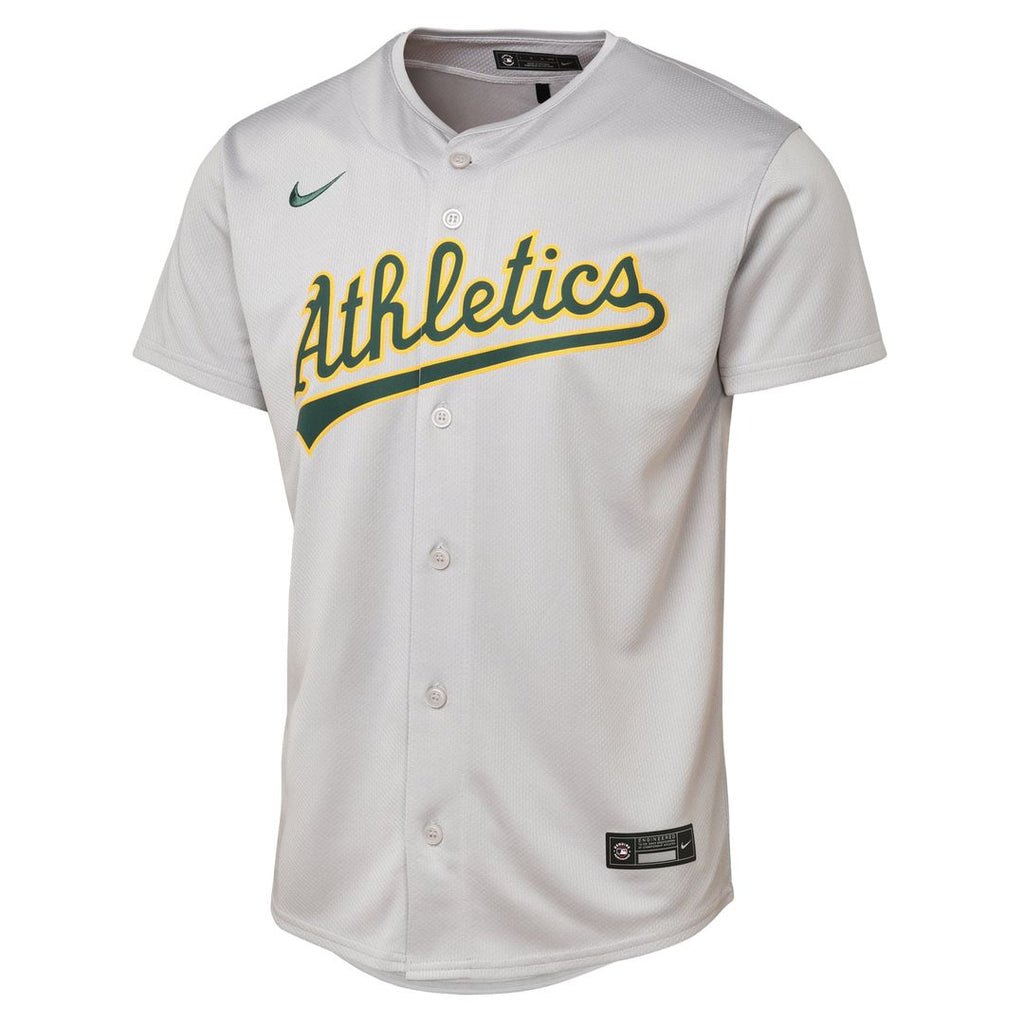 Athletics Youth Road Limited Jersey - Gray | Nike MLB Fan Gear