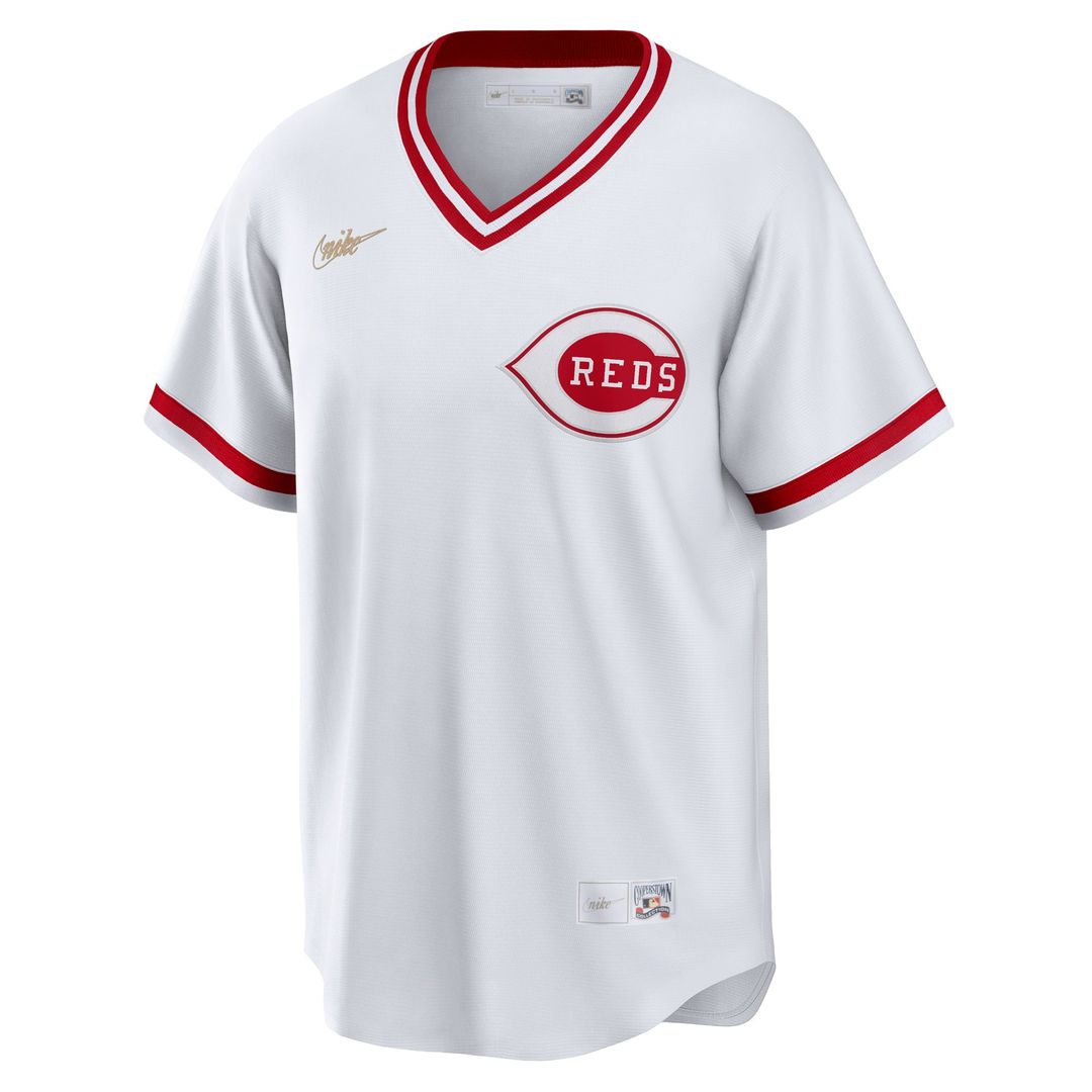 Cincinnati Reds Nike Home Cooperstown Collection Team Jersey - White | MLB Fan Gear