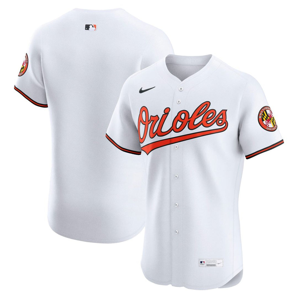 Baltimore Orioles Nike Home Elite Jersey - White | MLB Fan Gear