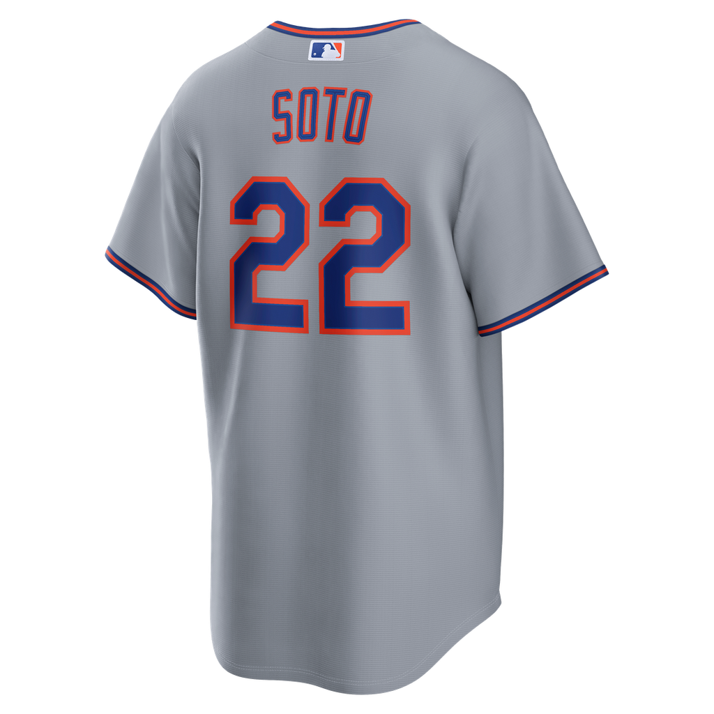 Juan Soto New York Mets Nike Road Replica Jersey - Gray | MLB Fan Gear