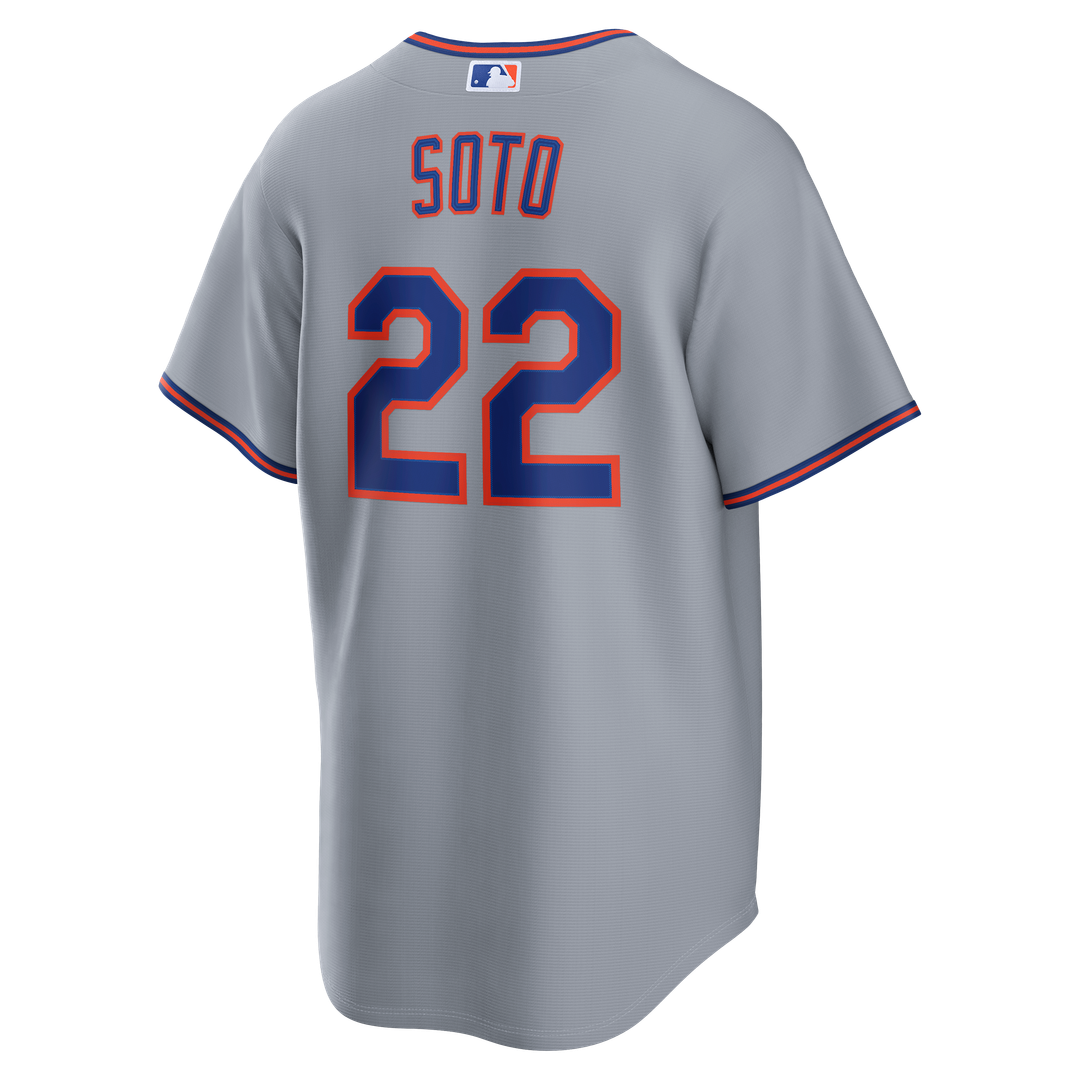 Juan Soto New York Mets Nike Road Replica Jersey - Gray | MLB Fan Gear