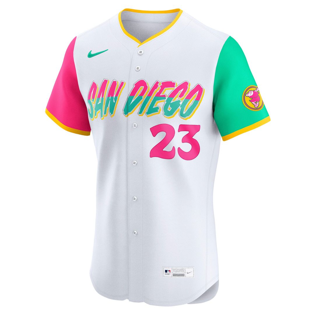 Fernando Tatis Jr. San Diego Padres Nike City Connect Elite Jersey - White | MLB Fan Gear