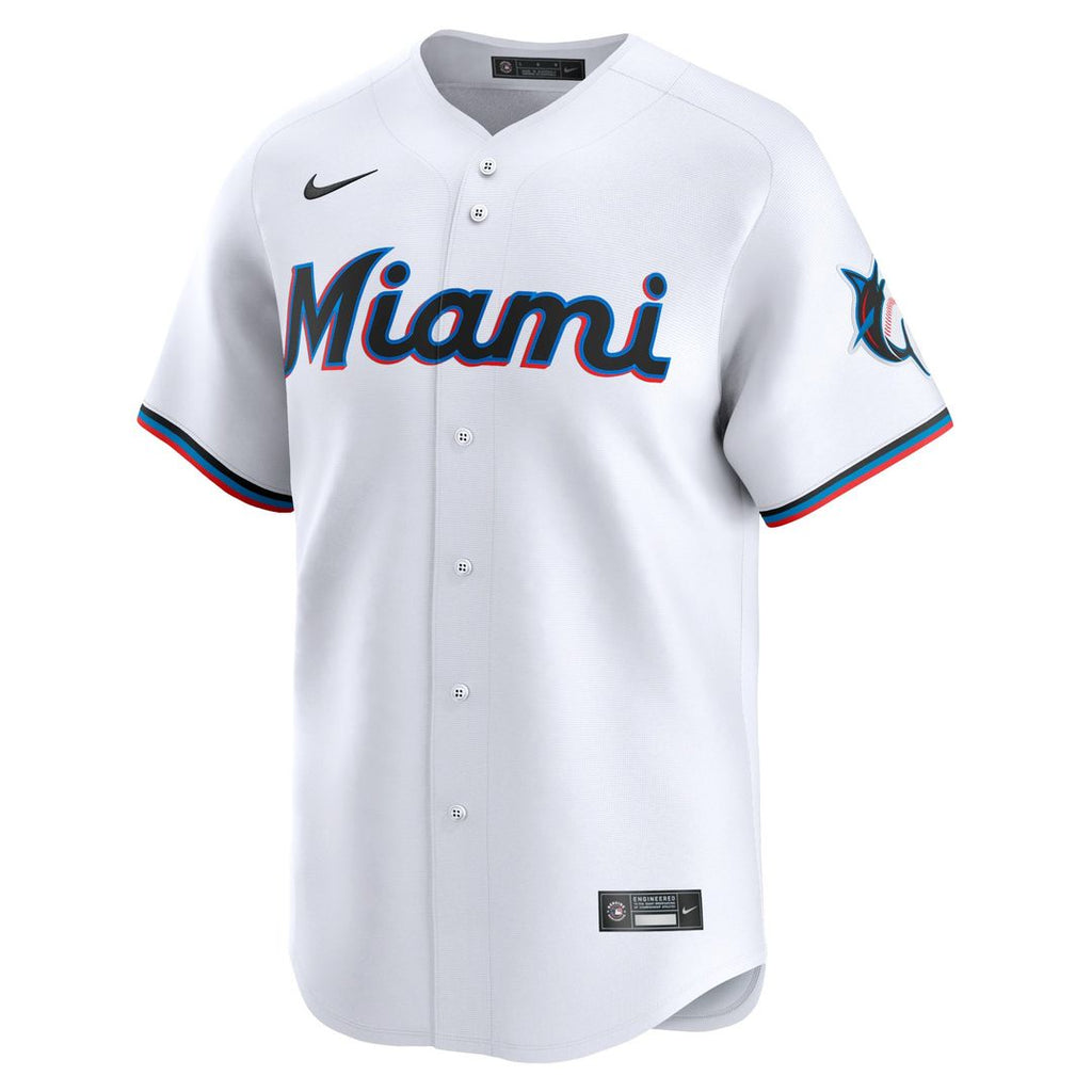 Sandy Alcantara Miami Marlins Nike Home Limited Player Jersey - White | MLB Fan Gear