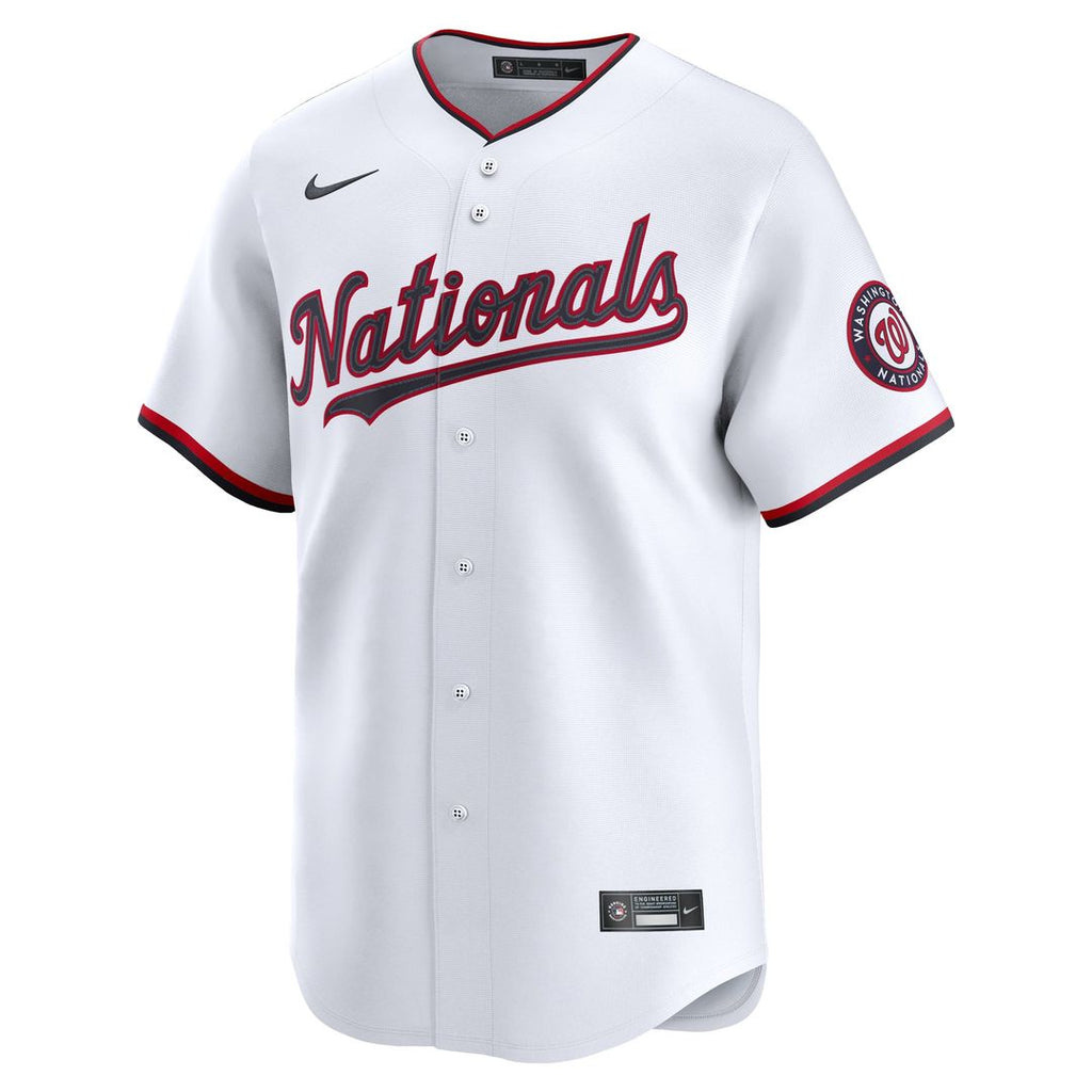 Washington Nationals Nike Home Limited Custom Jersey - White | MLB Fan Gear