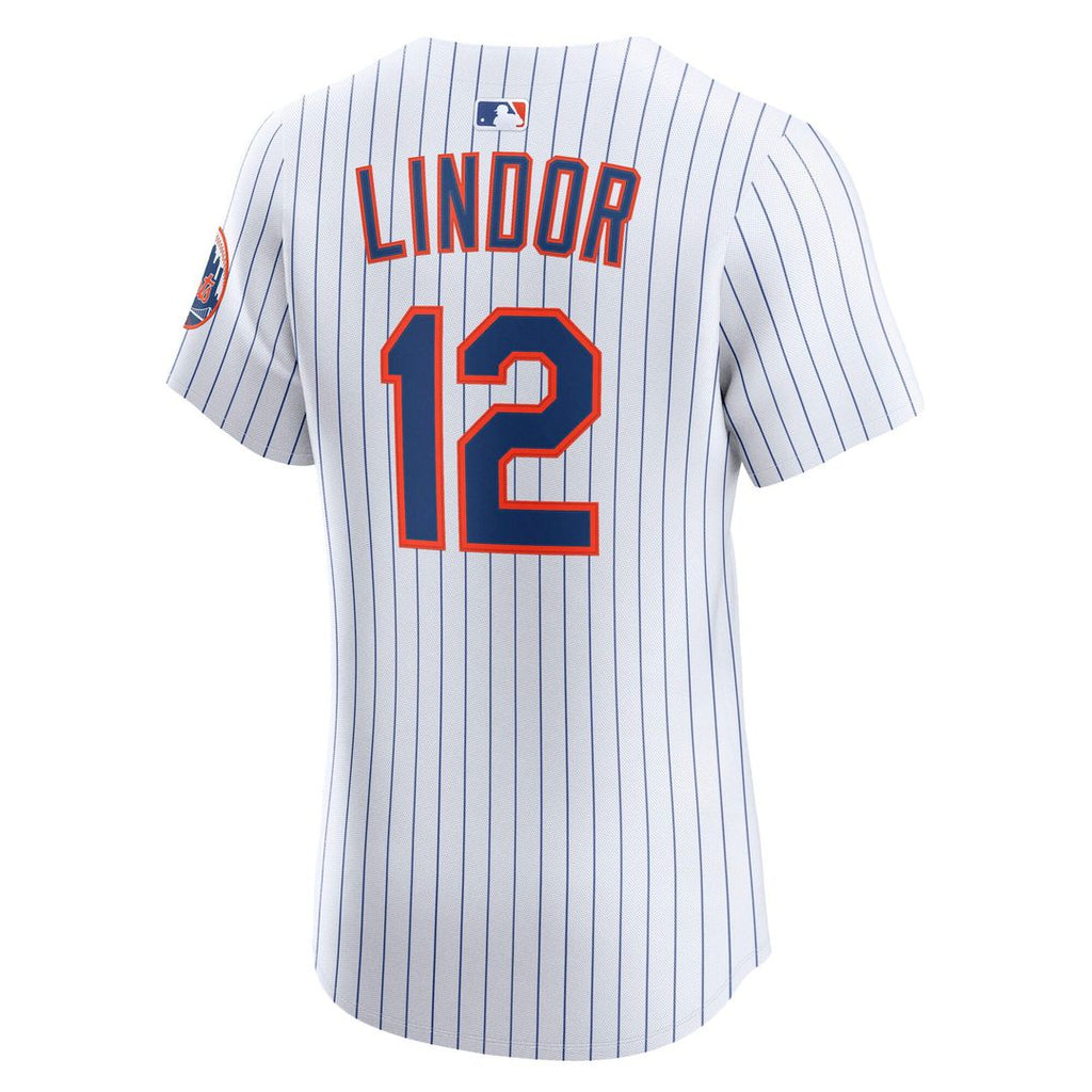 Francisco Lindor New York Mets Nike Home Elite Player Jersey - White | MLB Fan Gear