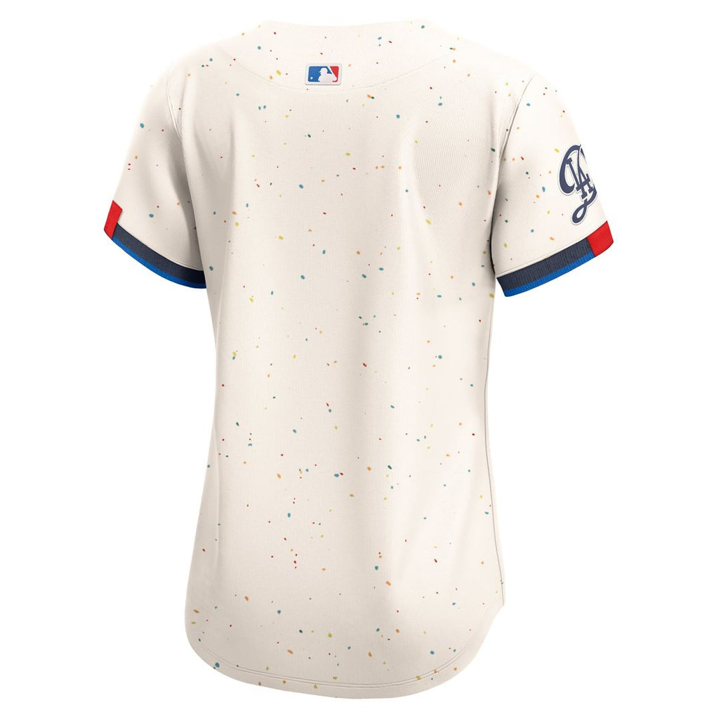 Los Angeles Dodgers Nike Women's City Connect Limited Jersey - Cream | MLB Fan Gear