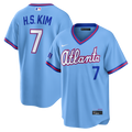 Ha-Seong Kim Atlanta Braves Nike 2026 City Connect Stadium Jersey - Powder Blue | MLB Fan Gear