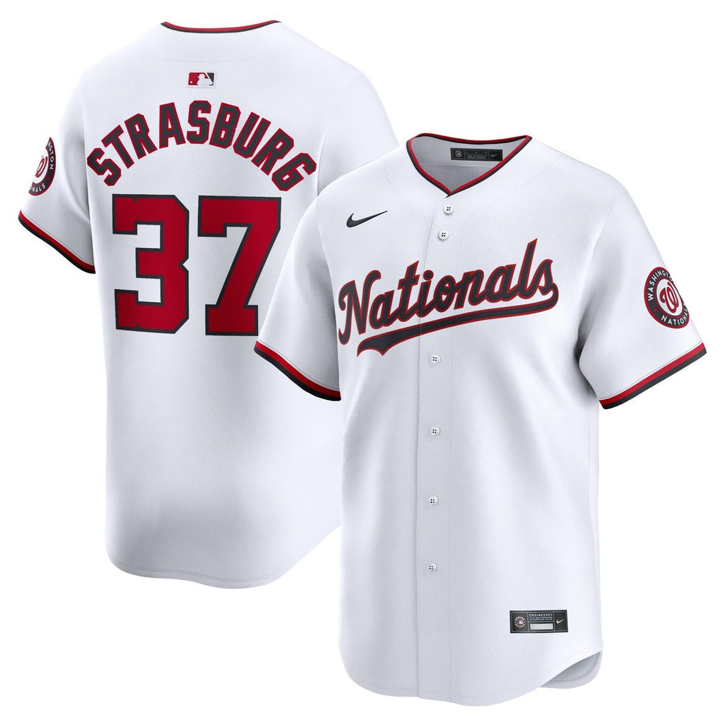 Stephen Strasburg Washington Nationals Nike Home Limited Player Jersey - White | MLB Fan Gear