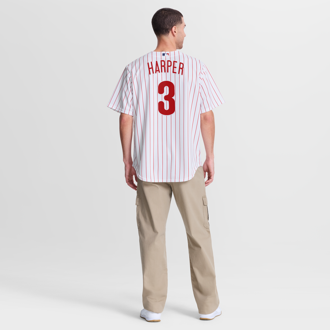 Bryce Harper Philadelphia Phillies Nike Home Replica Jersey - White | MLB Fan Gear