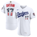Shohei Ohtani Los Angeles Dodgers Nike USA 250 Fourth of July Home Authentic Jersey - White | MLB Fan Gear