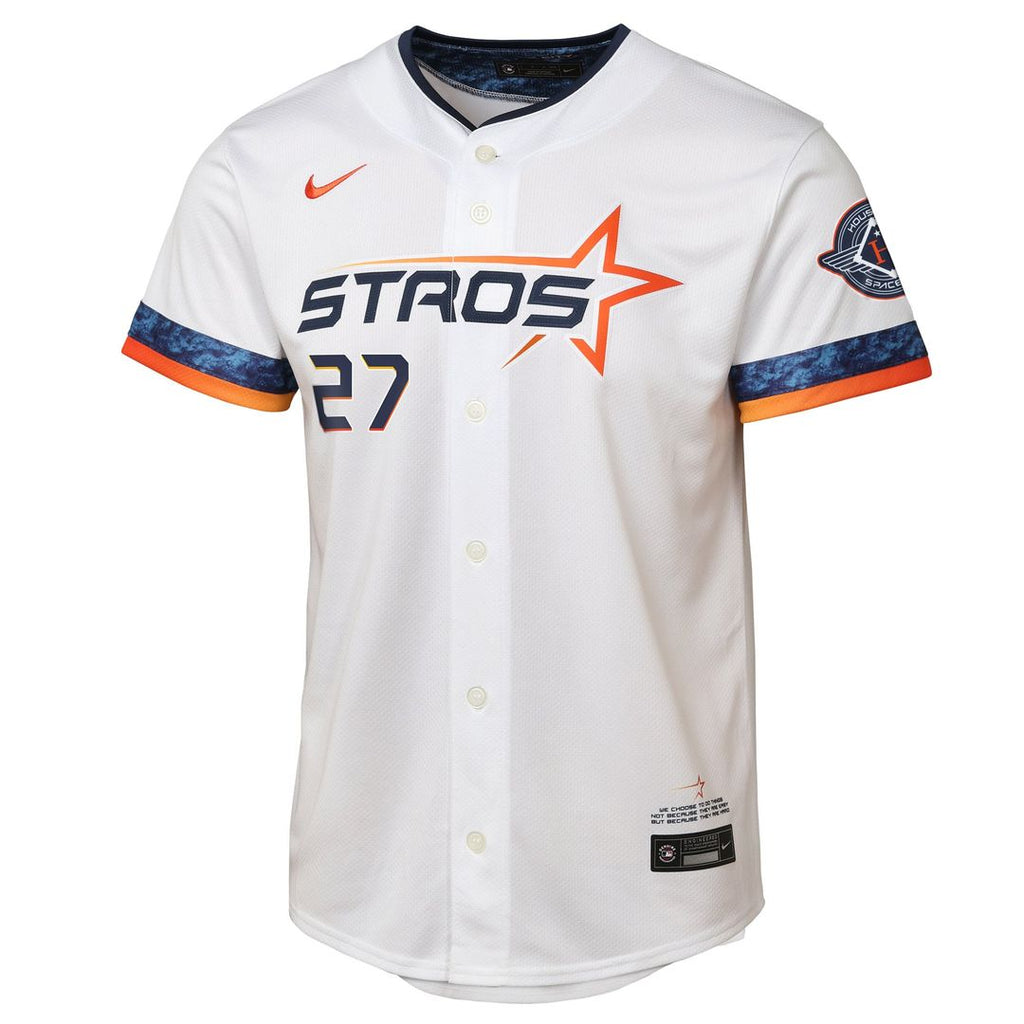 Jose Altuve Houston Astros Nike Youth 2025 City Connect Limited Player Jersey - White | MLB Fan Gear