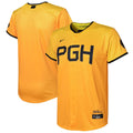 Pittsburgh Pirates Nike Preschool City Connect Replica Jersey - Gold | MLB Fan Gear