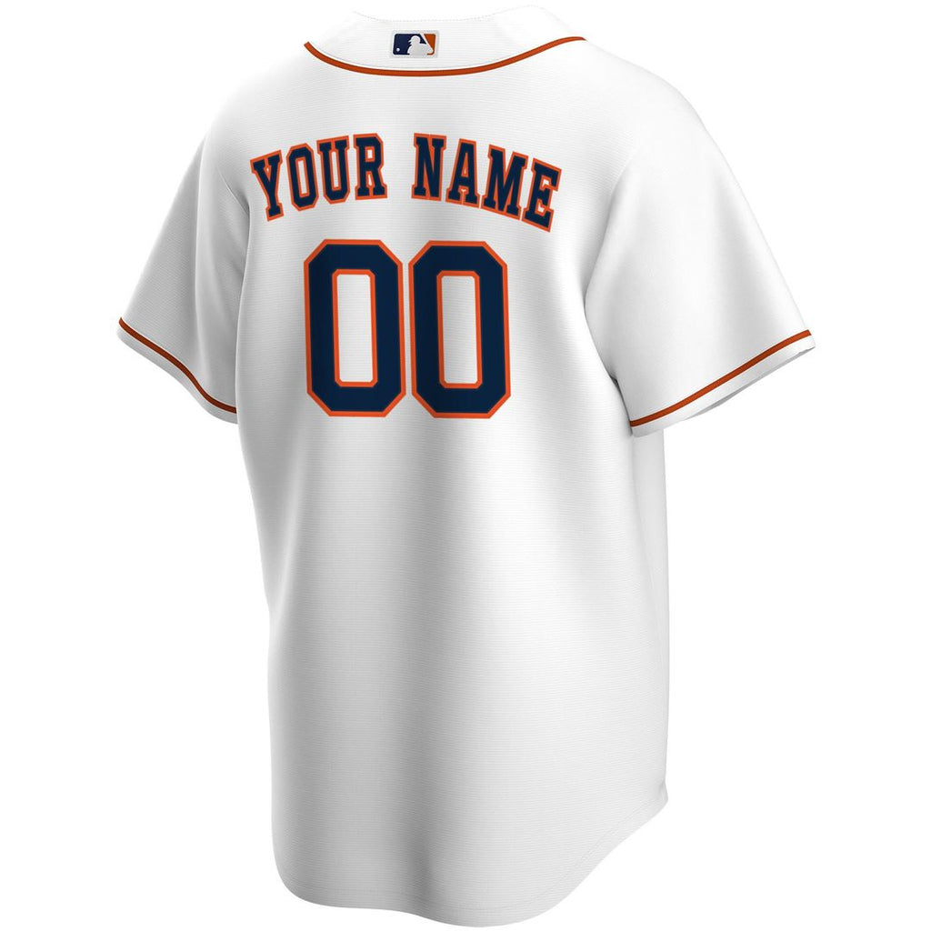 Houston Astros Nike Home Replica Custom Jersey - White | MLB Fan Gear