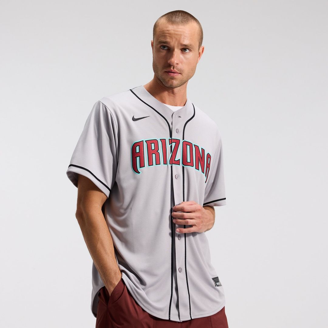 Corbin Carroll Arizona Diamondbacks Nike Road Replica Jersey - Gray | MLB Fan Gear