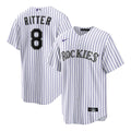 Ryan Ritter Colorado Rockies Nike Home Replica Jersey - White | MLB Fan Gear