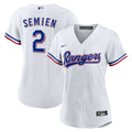 Marcus Semien Texas Rangers Nike Women's Home Replica Player Jersey - White | MLB Fan Gear