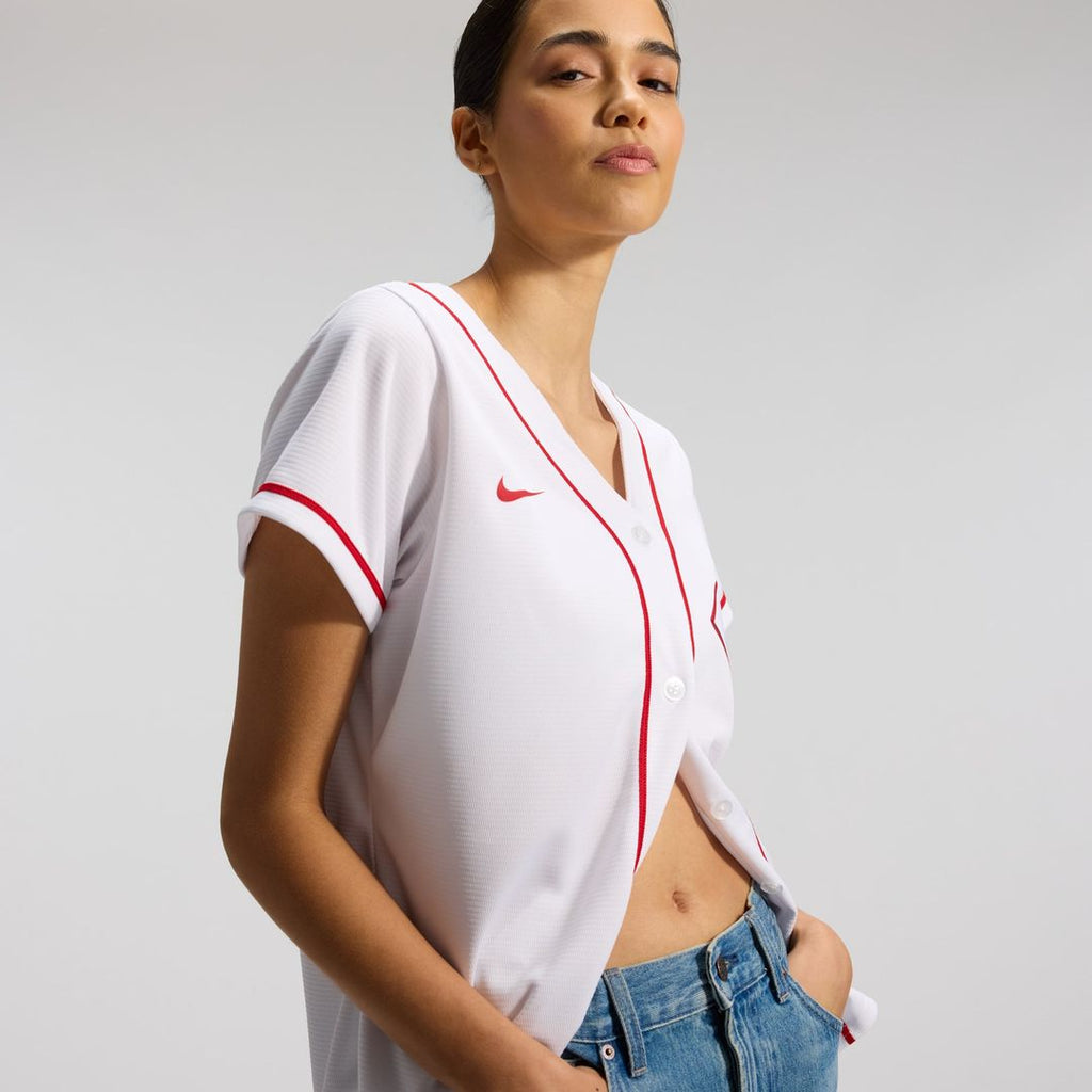 Elly De La Cruz Cincinnati Reds Nike Women's Home Replica Jersey - White | MLB Fan Gear