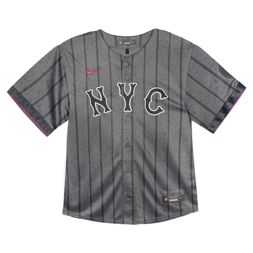 New York Mets Nike Toddler City Connect Team Limited Jersey - Gray | MLB Fan Gear