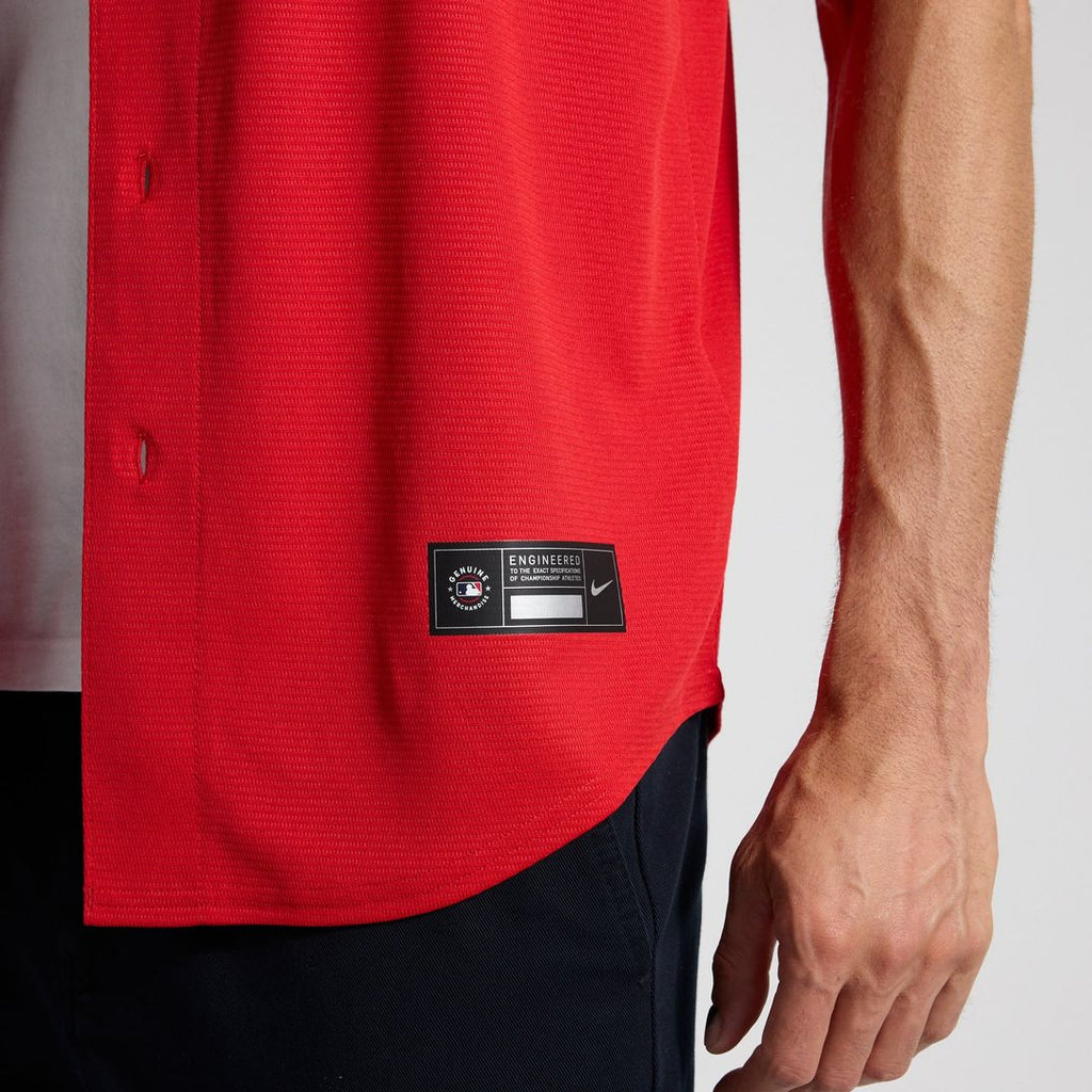 Cleveland Guardians Nike Alternate 2 Replica Jersey - Red | MLB Fan Gear