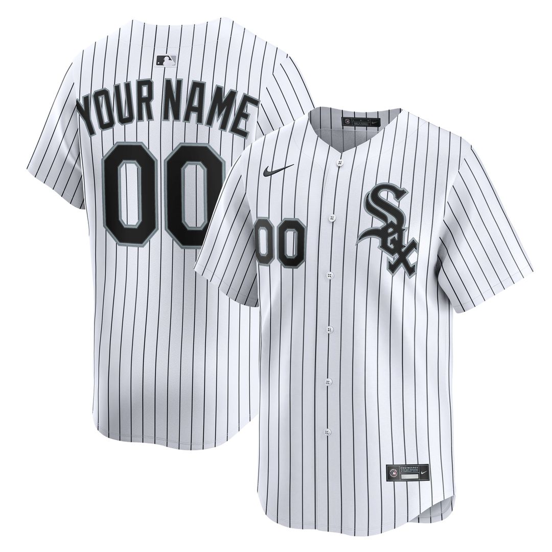 Chicago White Sox Nike Youth Home Custom Limited Jersey - White | MLB Fan Gear