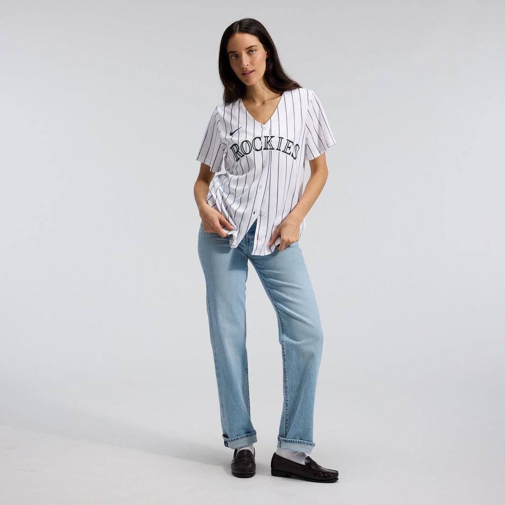 Colorado Rockies Nike Women's Home Replica Team Jersey - White | MLB Fan Gear