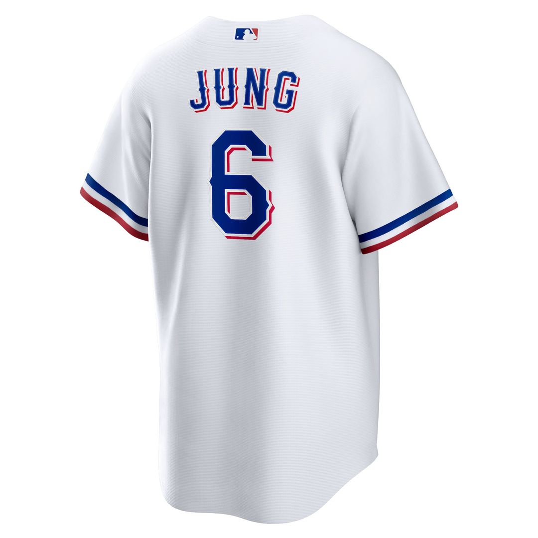 Josh Jung Texas Rangers Nike Replica Player Jersey - White | MLB Fan Gear
