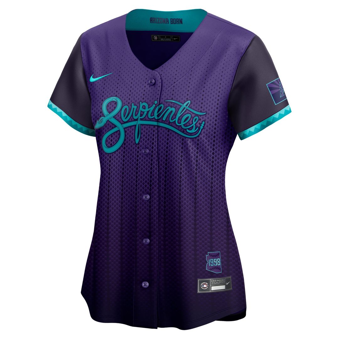 Corbin Carroll Arizona Diamondbacks Nike Women's 2025 City Connect Limited Player Jersey - Purple | MLB Fan Gear