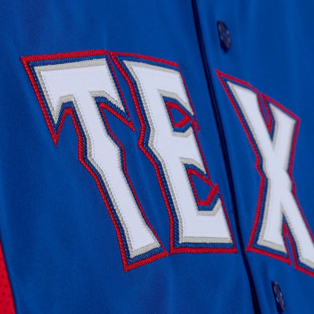 Adrian Beltre Texas Rangers Mitchell & Ness Cooperstown Mesh Batting Practice Button-Up Jersey - Royal | MLB Fan Gear