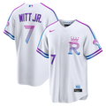 Bobby Witt Jr. Kansas City Royals Nike 2026 City Connect Stadium Jersey - White | MLB Fan Gear