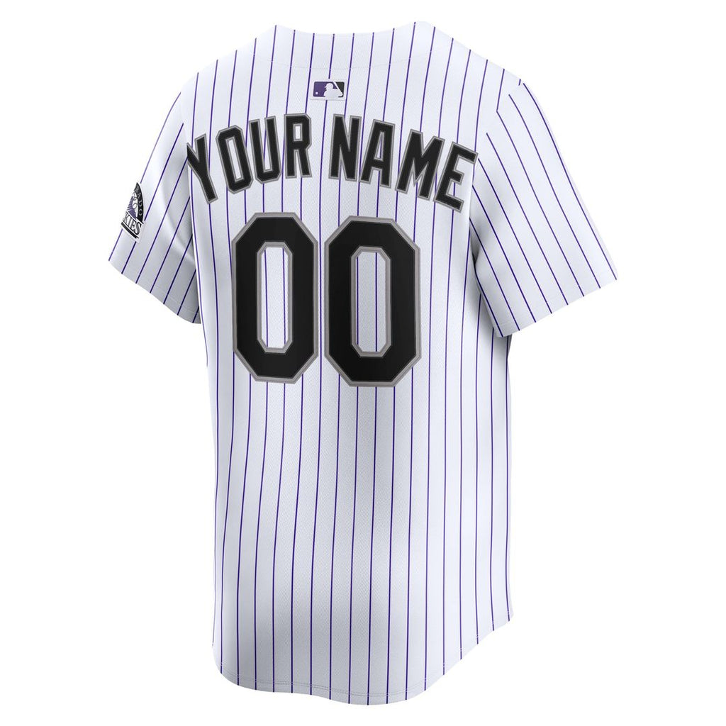 Colorado Rockies Nike Alternate Limited Custom Jersey - Purple | MLB Fan Gear