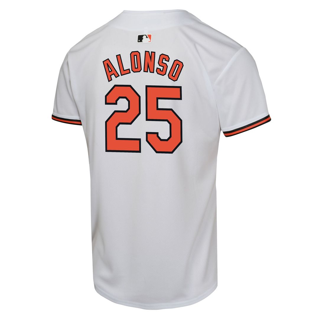 Pete Alonso Baltimore Orioles Nike Youth Game Player Jersey - White | MLB Fan Gear