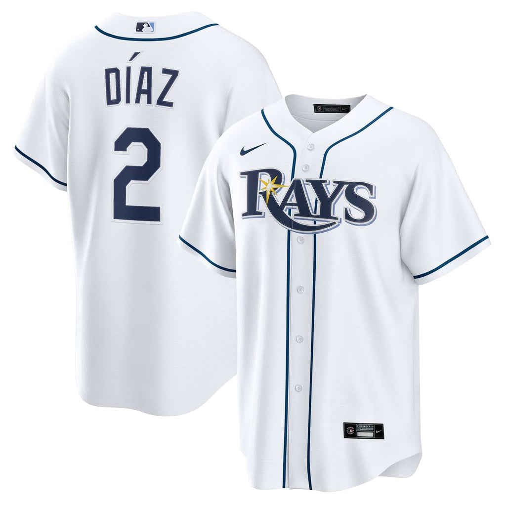 Yandy Díaz Tampa Bay Rays Nike Home Replica Jersey - White | MLB Fan Gear