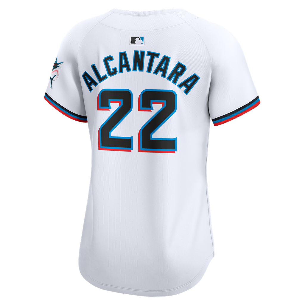 Sandy Alcantara Miami Marlins Nike Women's Home Limited Player Jersey – White | MLB Fan Gear